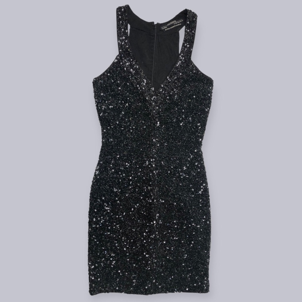 All Saints‎ Caiza Sequin Embellished Mini Dress